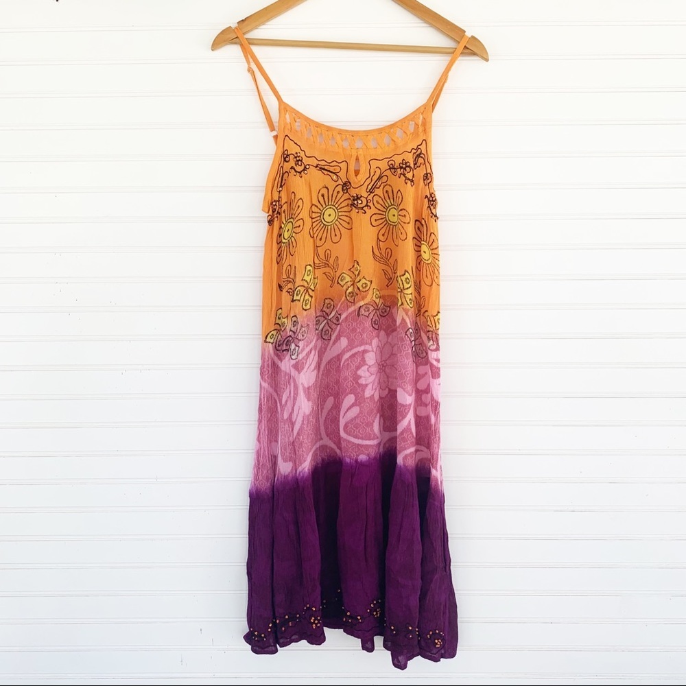 Just Cruising Freesize Boho Hippie Dress Coverup